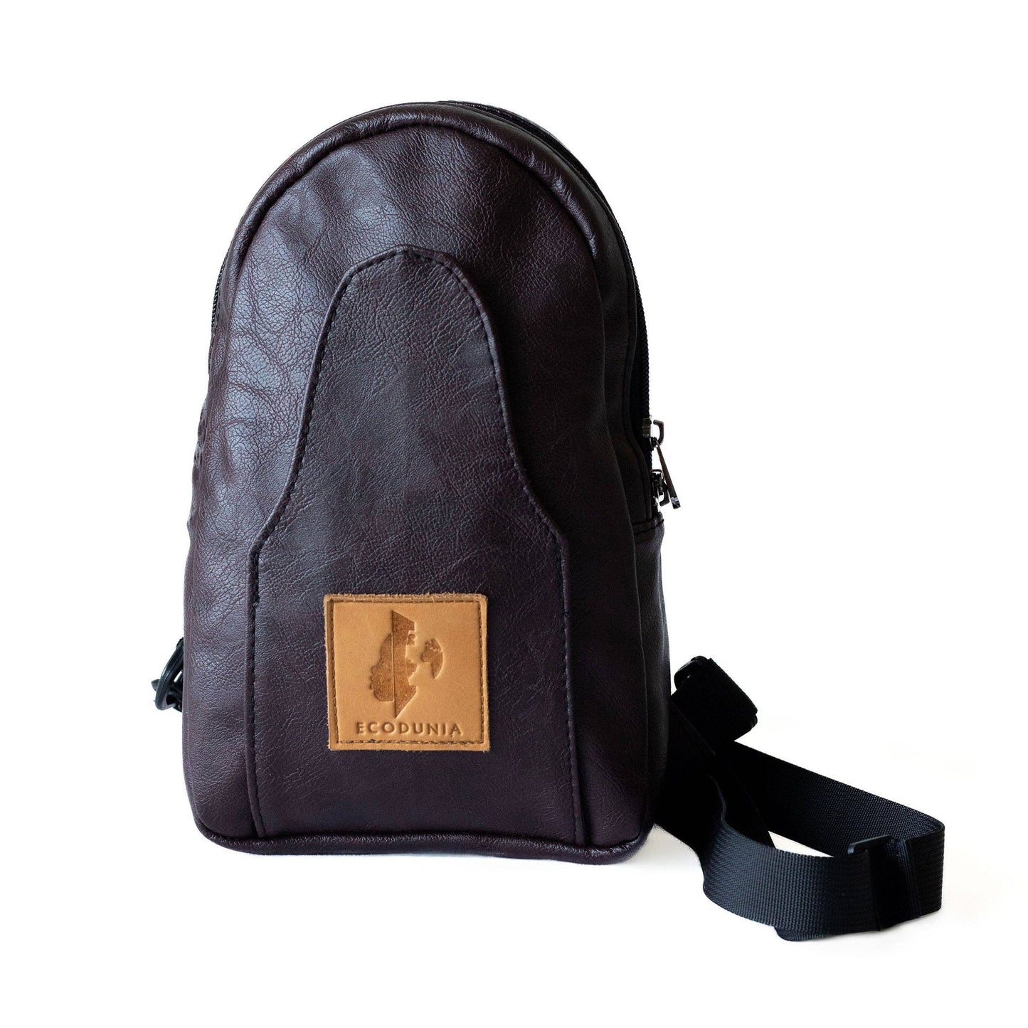 Buru Crossbody Sling Bag – Vegan Leather, Assorted Colors