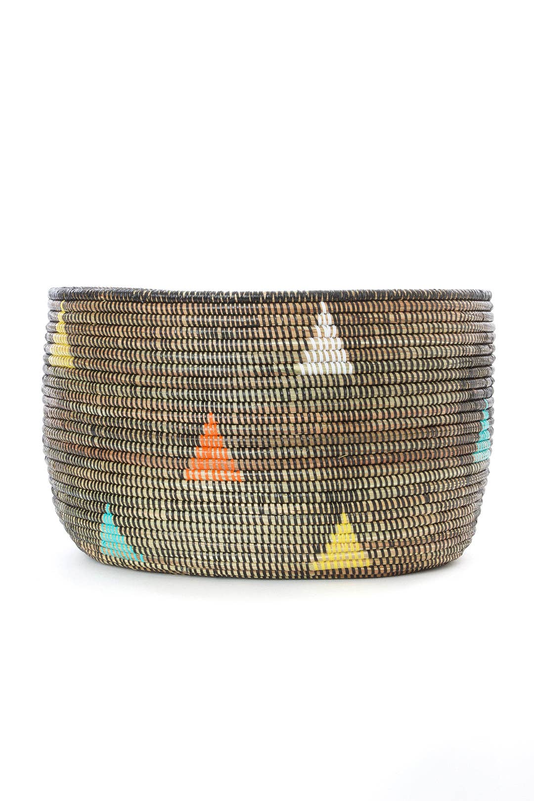 Teranga Triangles Knitting Basket from Senegal
