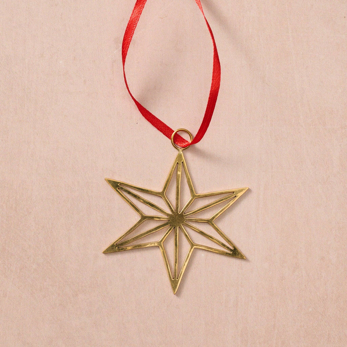 Saat Shell Casing Star Ornament
