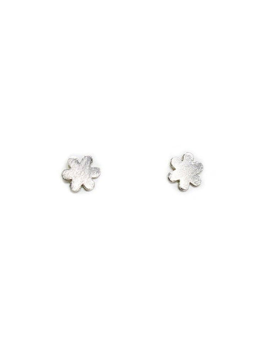 Petite Flower Studs Silver
