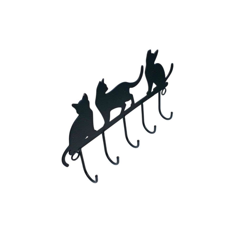 Cats Iron Wall Hook