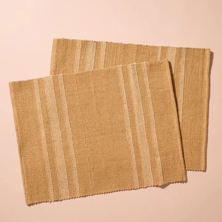 Beja Handloomed Cotton Placemats - Set of 2