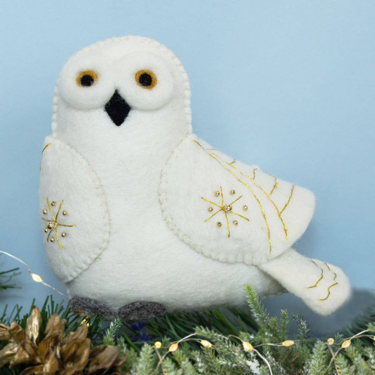 Snowy Owl Tree Topper