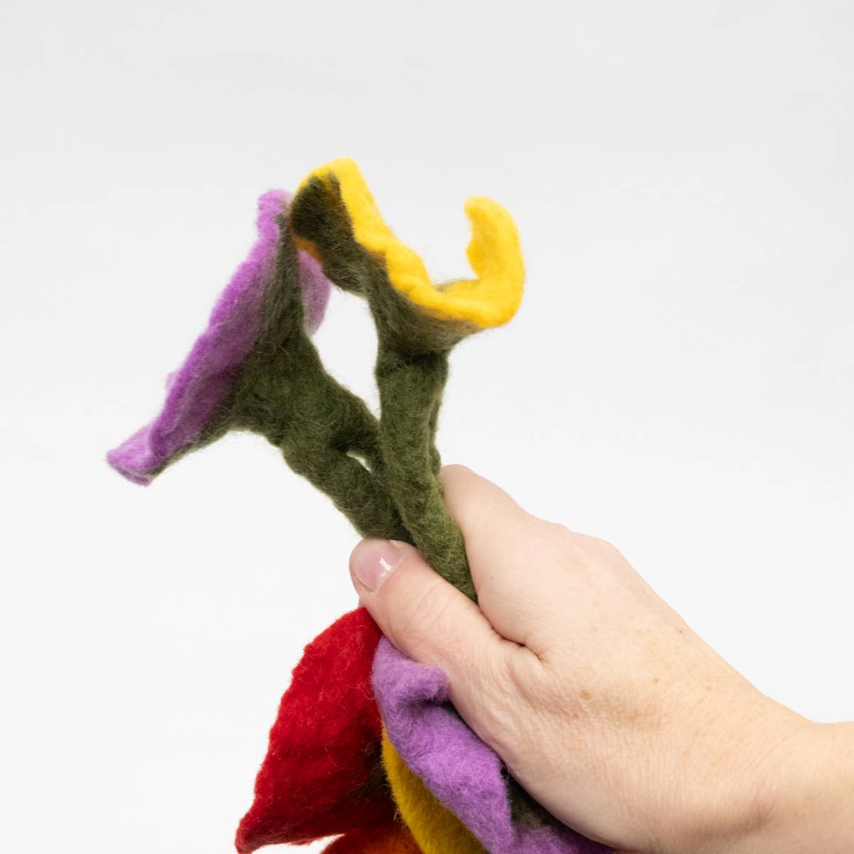 Felt Garland - Flower Vine (Multicolor)