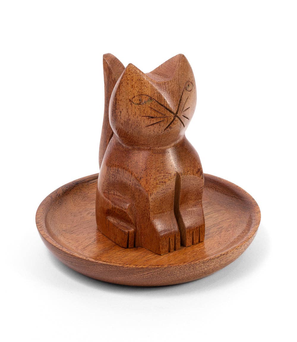 Cat Ring Holder & Jewelry Dish