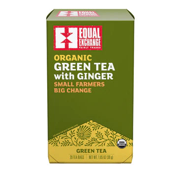 Organic Green Tea w/ Ginger
