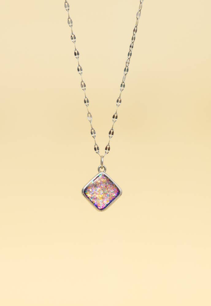 Light Within Silver Necklace