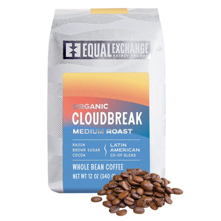 Organic Cloudbreak Medium Roast Coffee - 12oz Whole Bean
