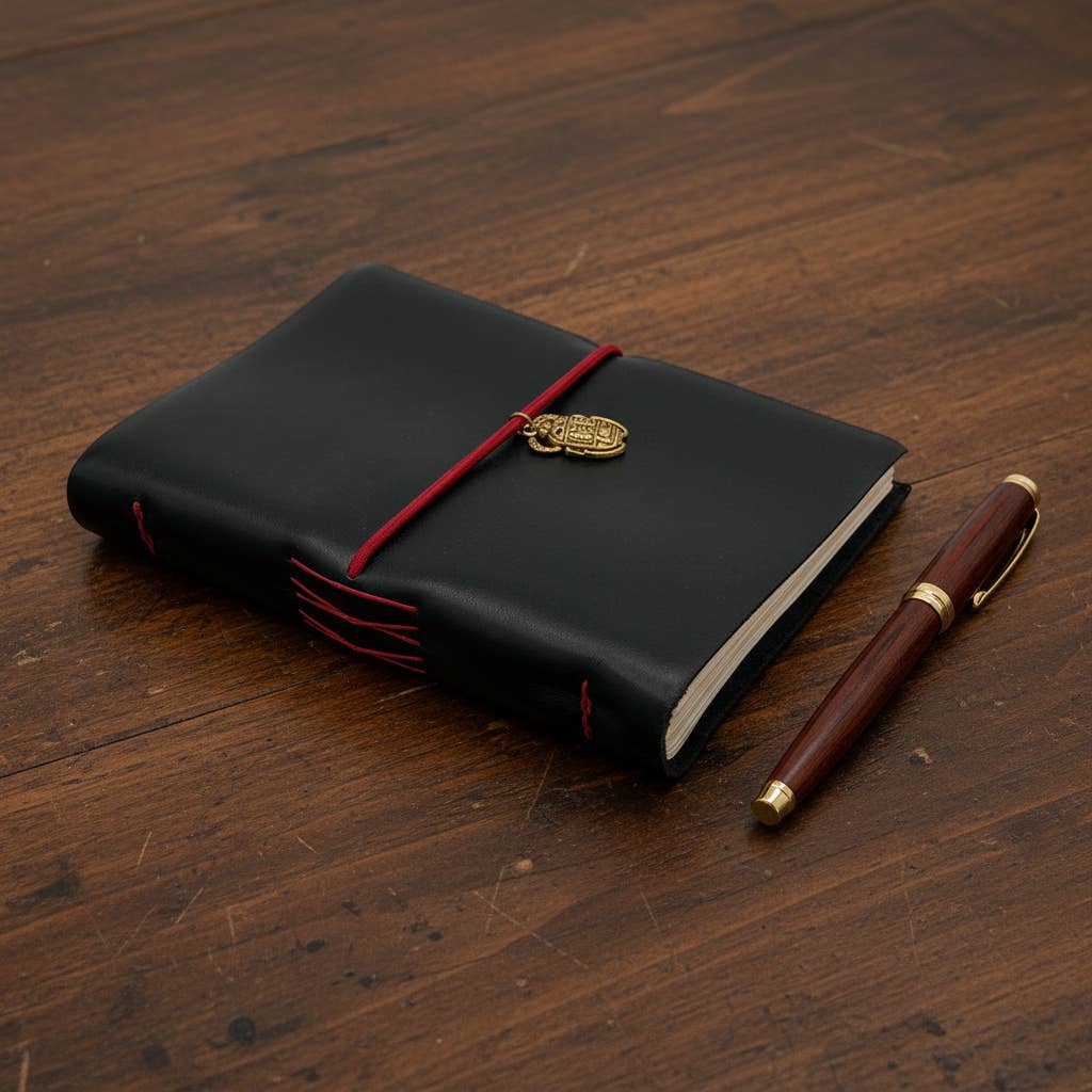 Leather Journal - Black