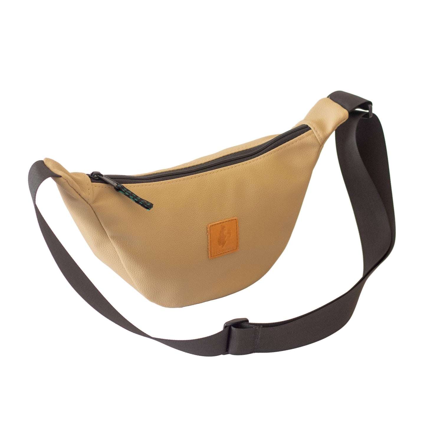 Round Mini Shoulder Bag – Vegan Leather, Assorted Colors