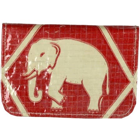 Diamond Elephant Cement Cardholder