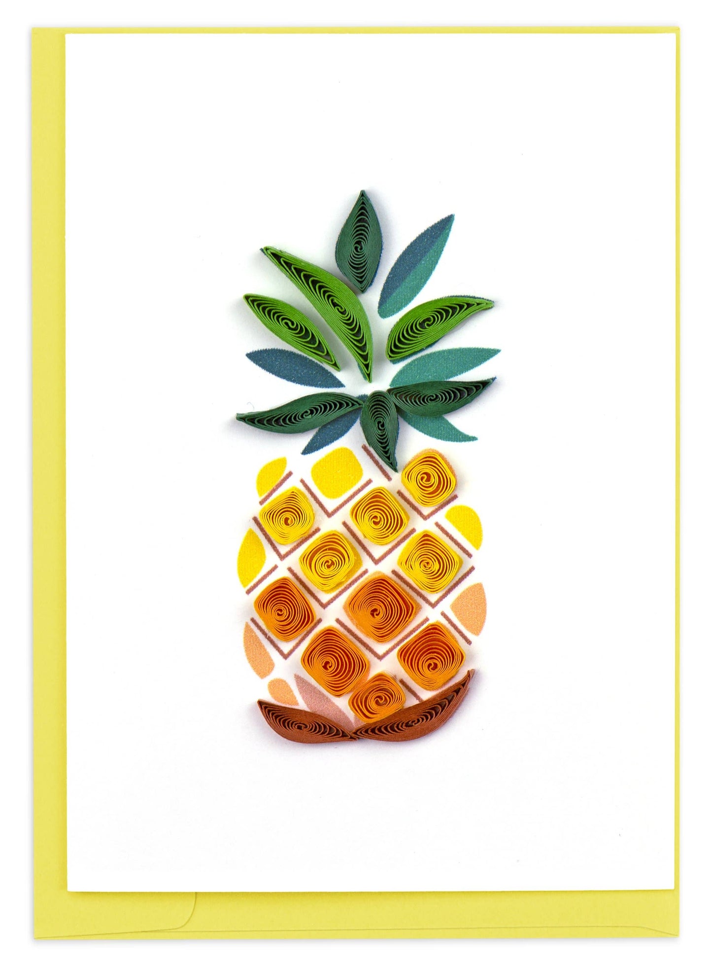 Pineapple Gift Enclosure Mini Card