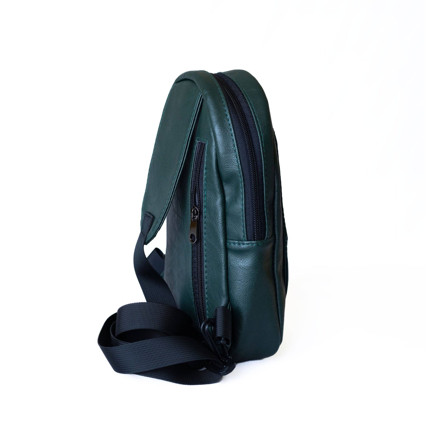 Buru Crossbody Sling Bag – Vegan Leather, Assorted Colors