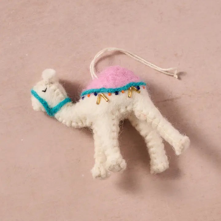 Mitho Wool Camel Ornament