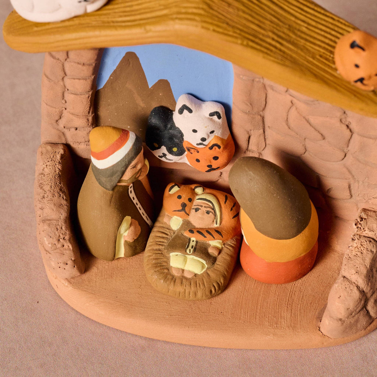 Cat Lover's Nativity