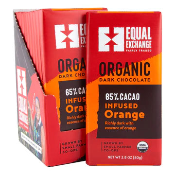 Organic Dark Chocolate w/ Orange