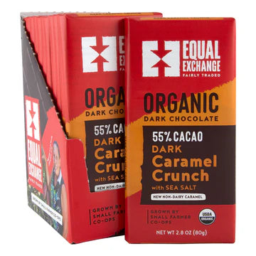 Organic Dark Chocolate Caramel Crunch