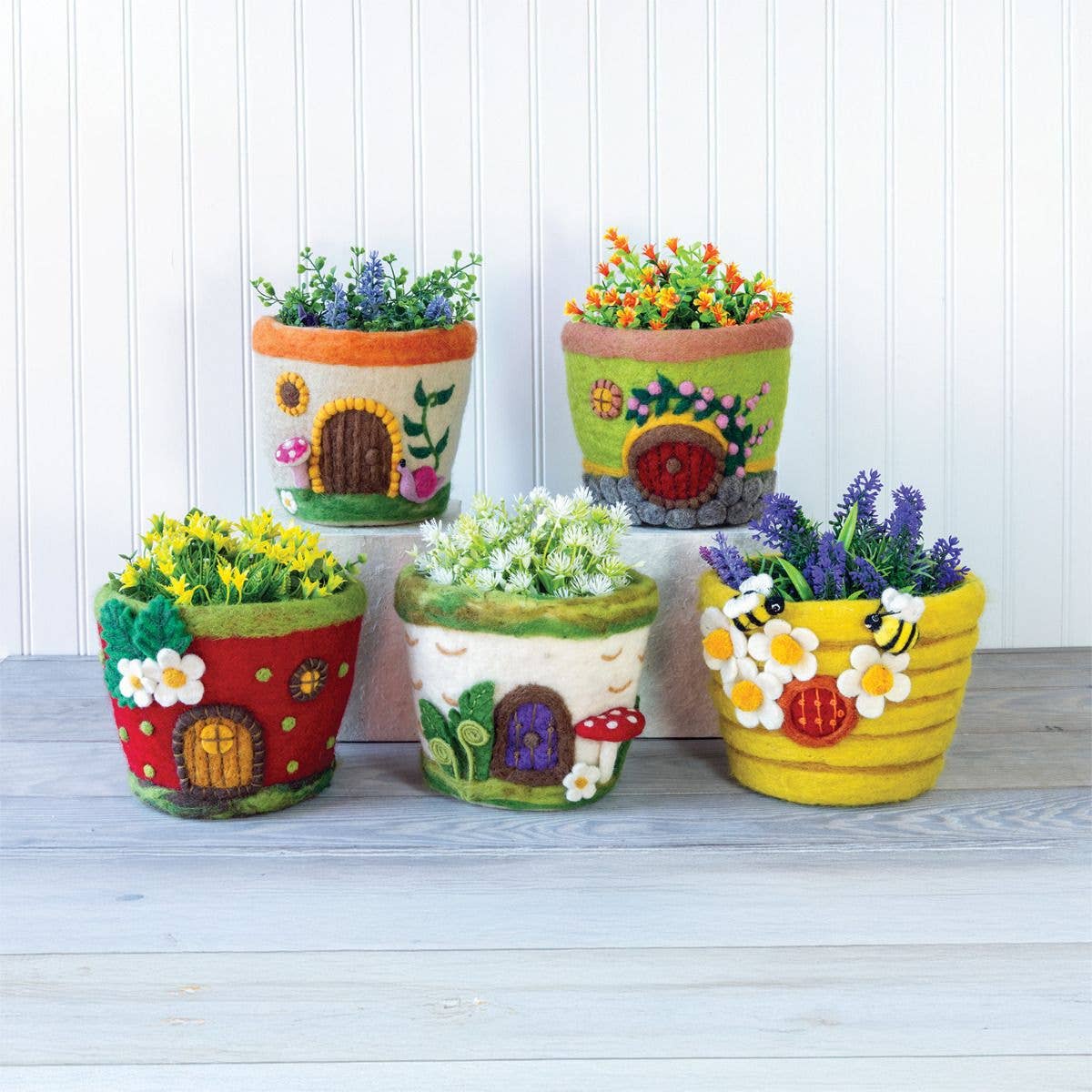 Honey House Felt Pot