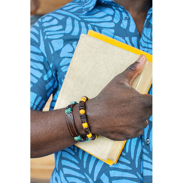 Coconut Journey Bracelet - Teal