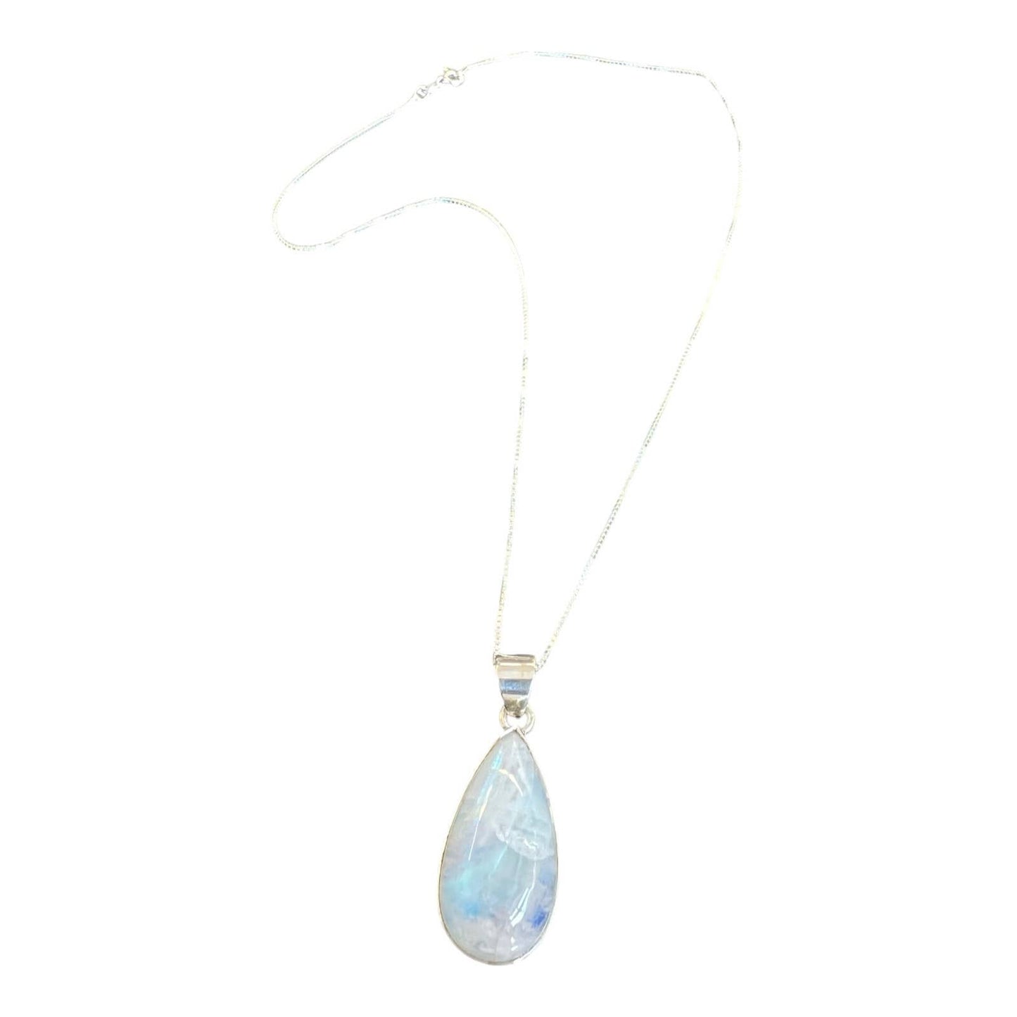 Sterling Silver Moonstone Necklace