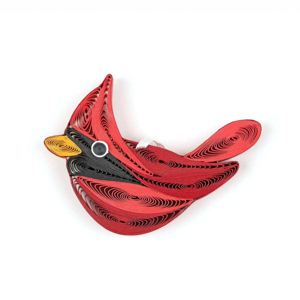 Cardinal Quilled Ornament