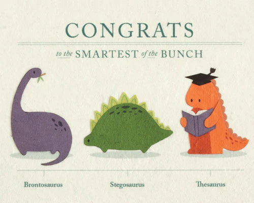Thesaurus Congrats Card