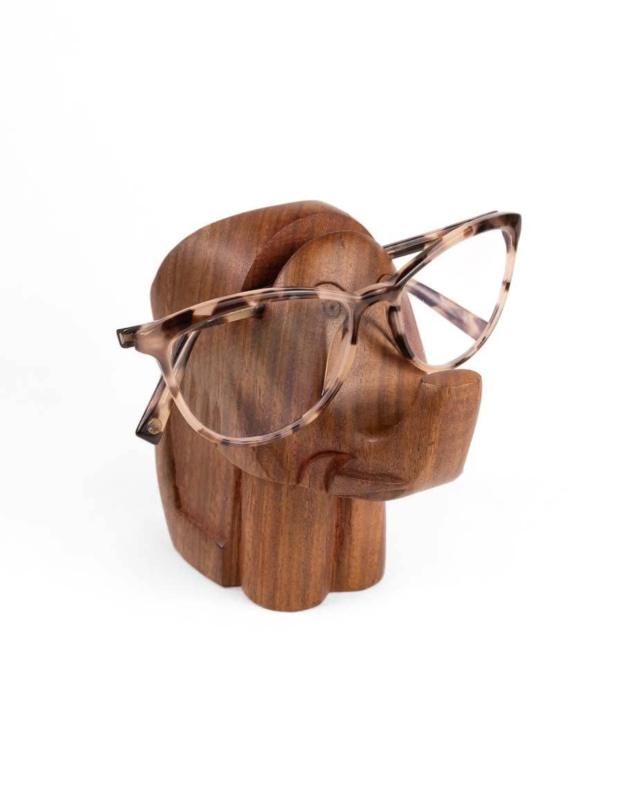 Elephant Eyeglass Holder Stand