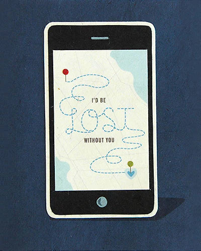 Lost Without You Card