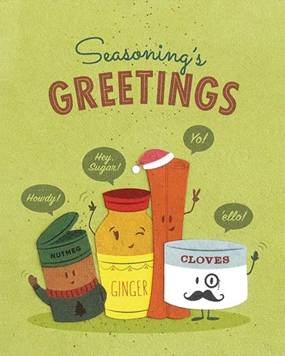 Seasonings Greetings Card