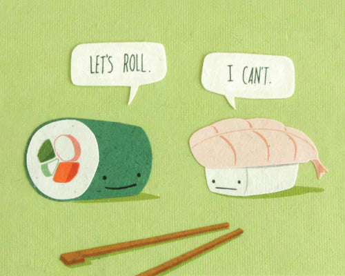 Let's Roll Card