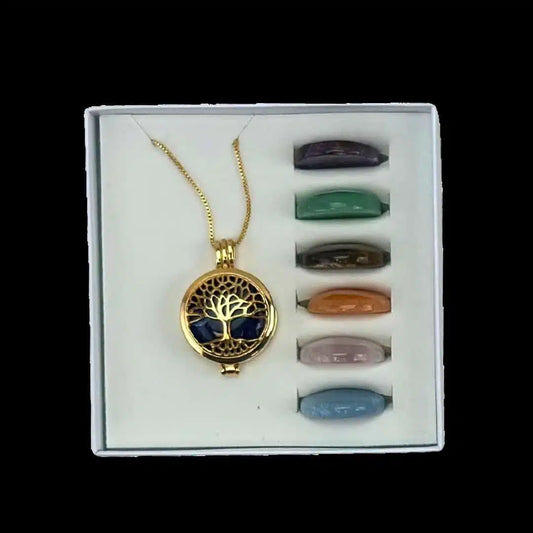 Match Your Mood 1'' Charm Necklace - Tree