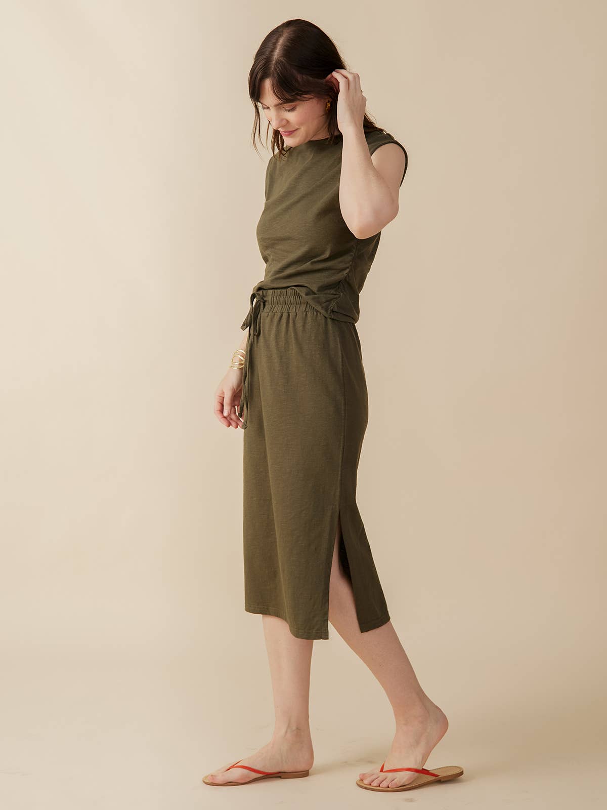 Isla Skirt Olive