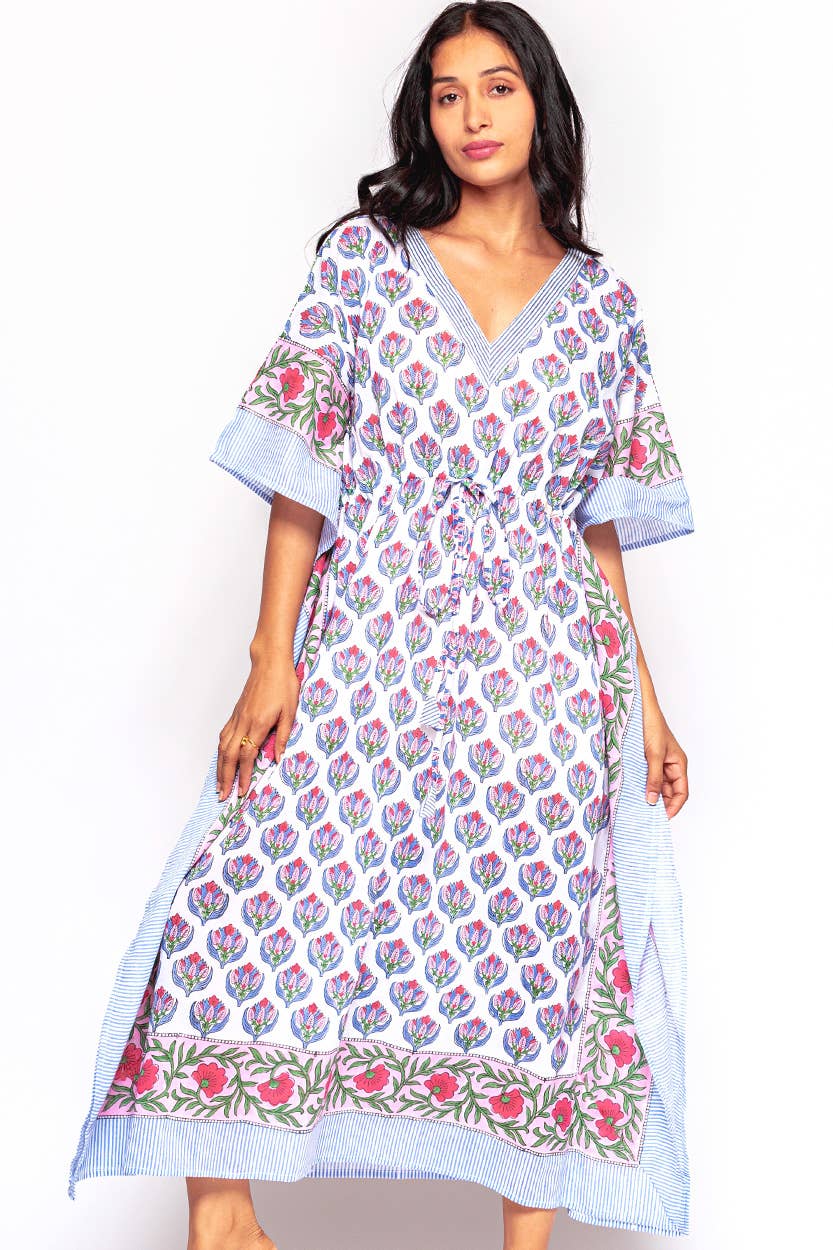 Anjali Block Print Caftans
