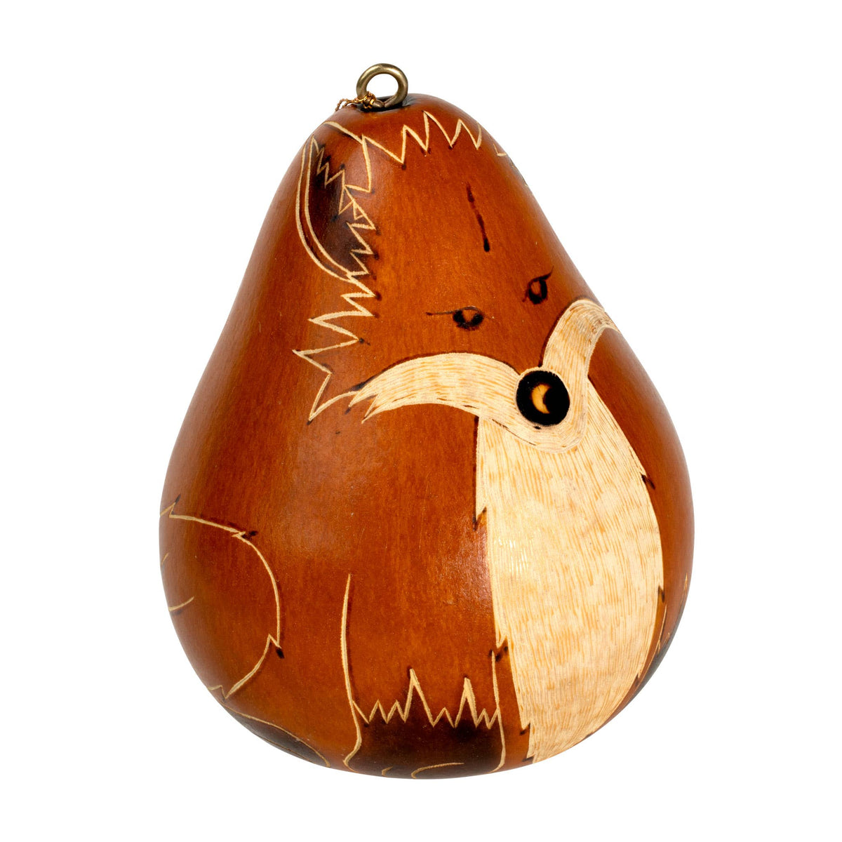 Fox Gourd Ornament