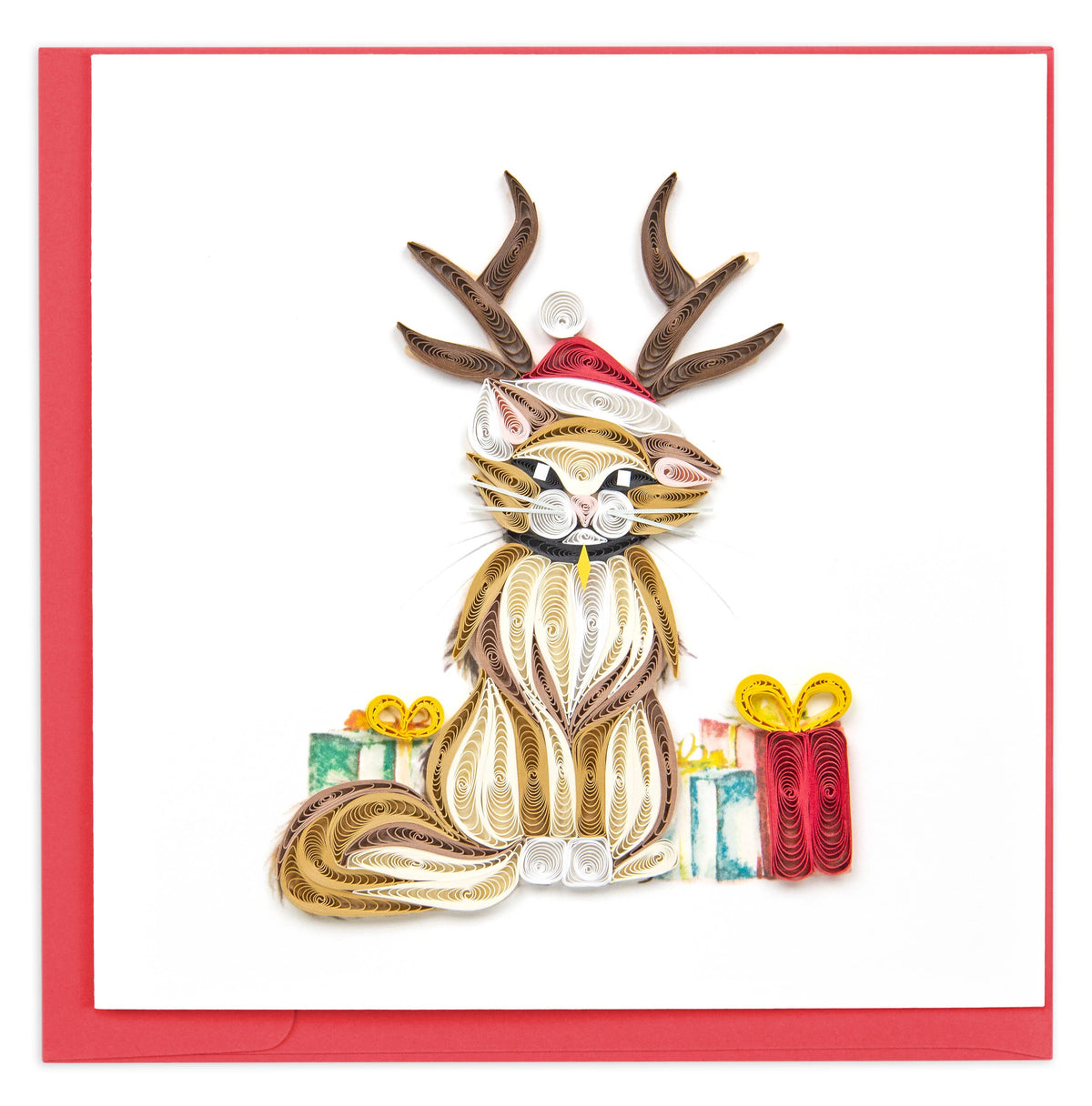Holiday Cat Greeting Card