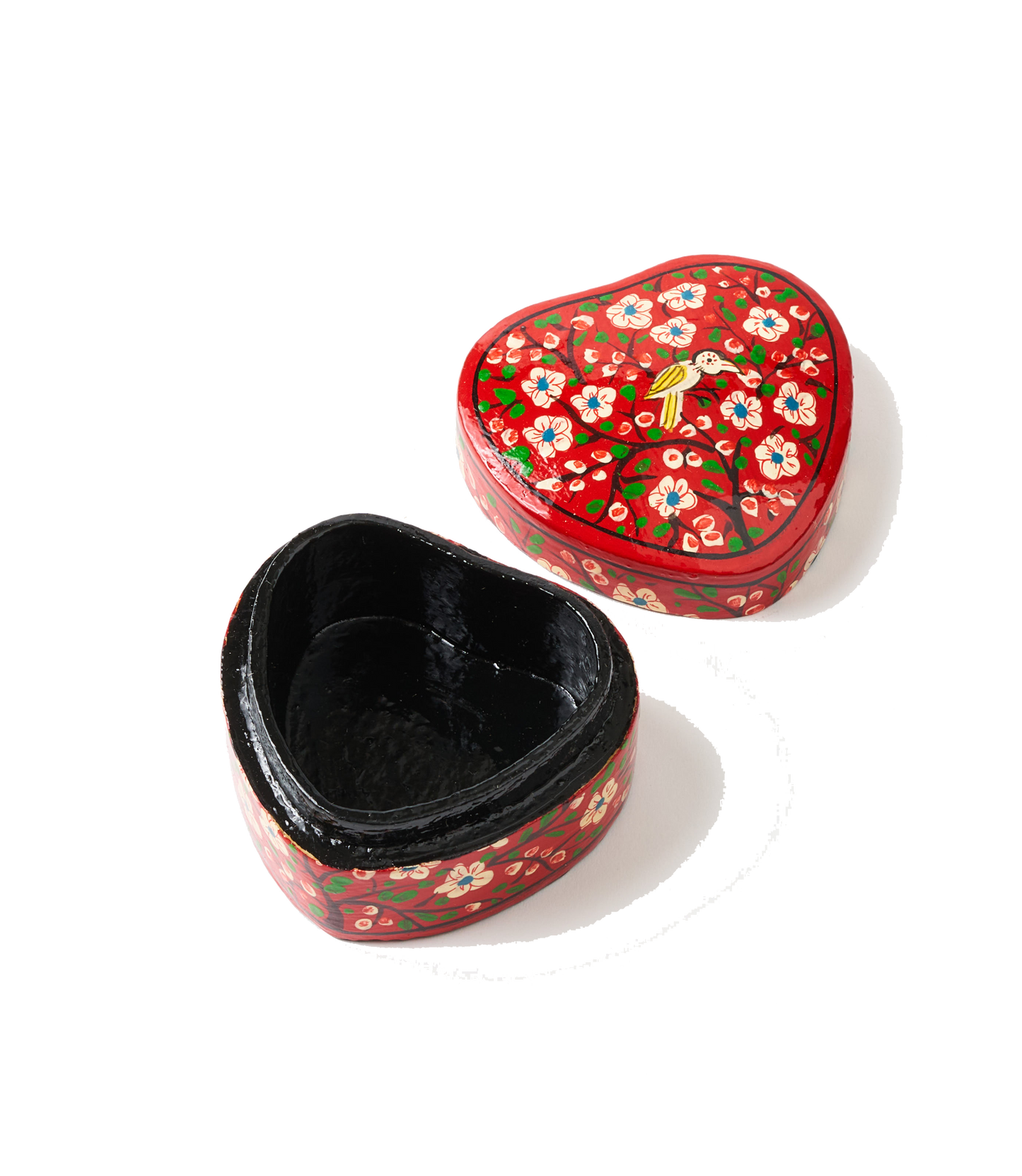 Paradise Paper Mache Boxes - Assorted Heart