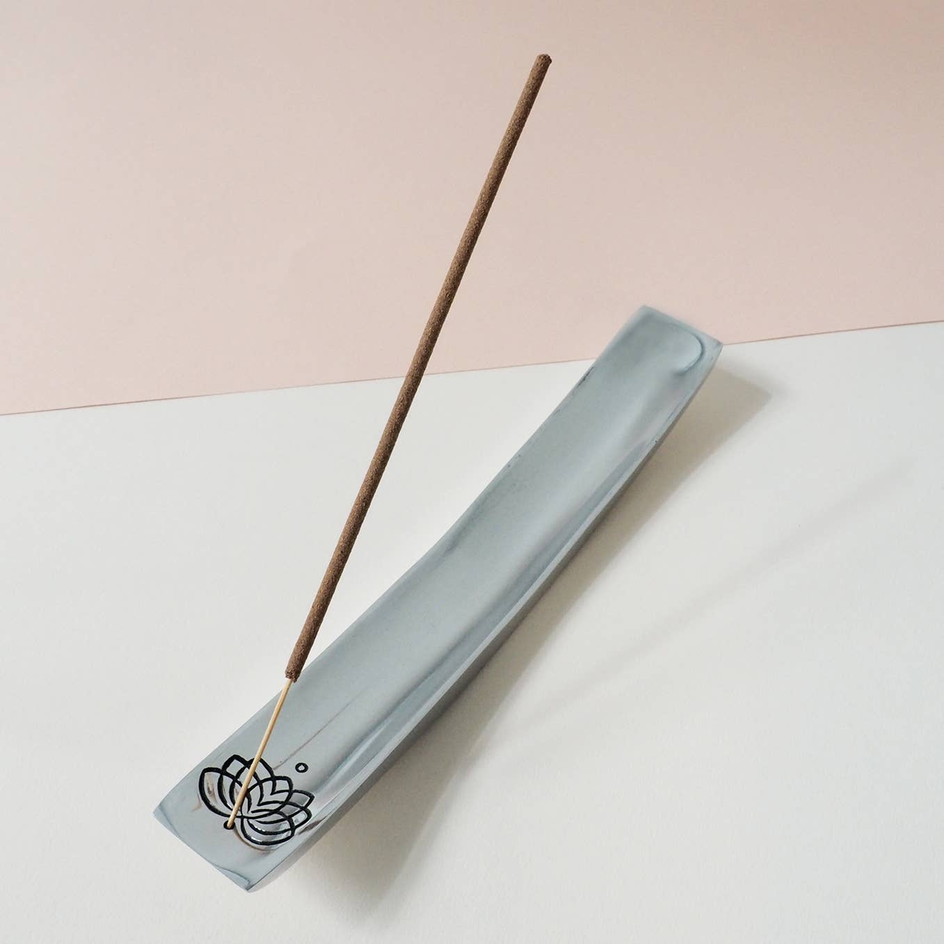 Recycled Aluminum Incense Long Holder