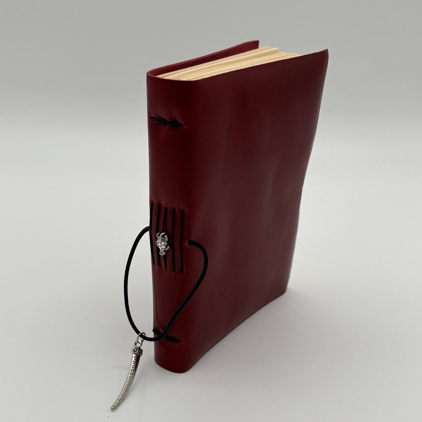 Leather Journal - Red