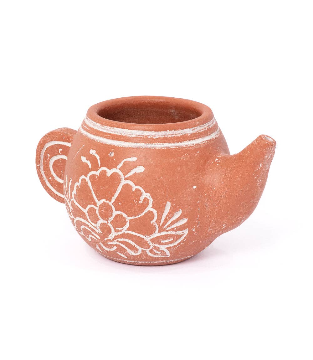Vasanta Terracotta Planter - Teapot