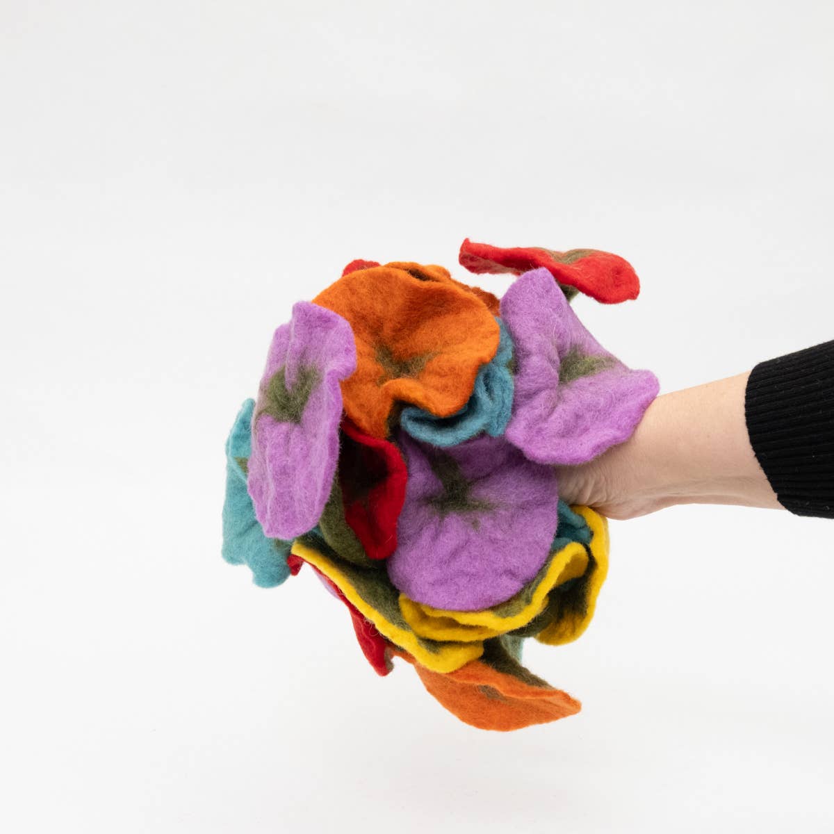 Felt Garland - Flower Vine (Multicolor)