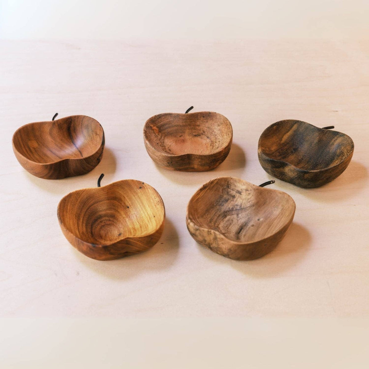 Apple Wooden Tray