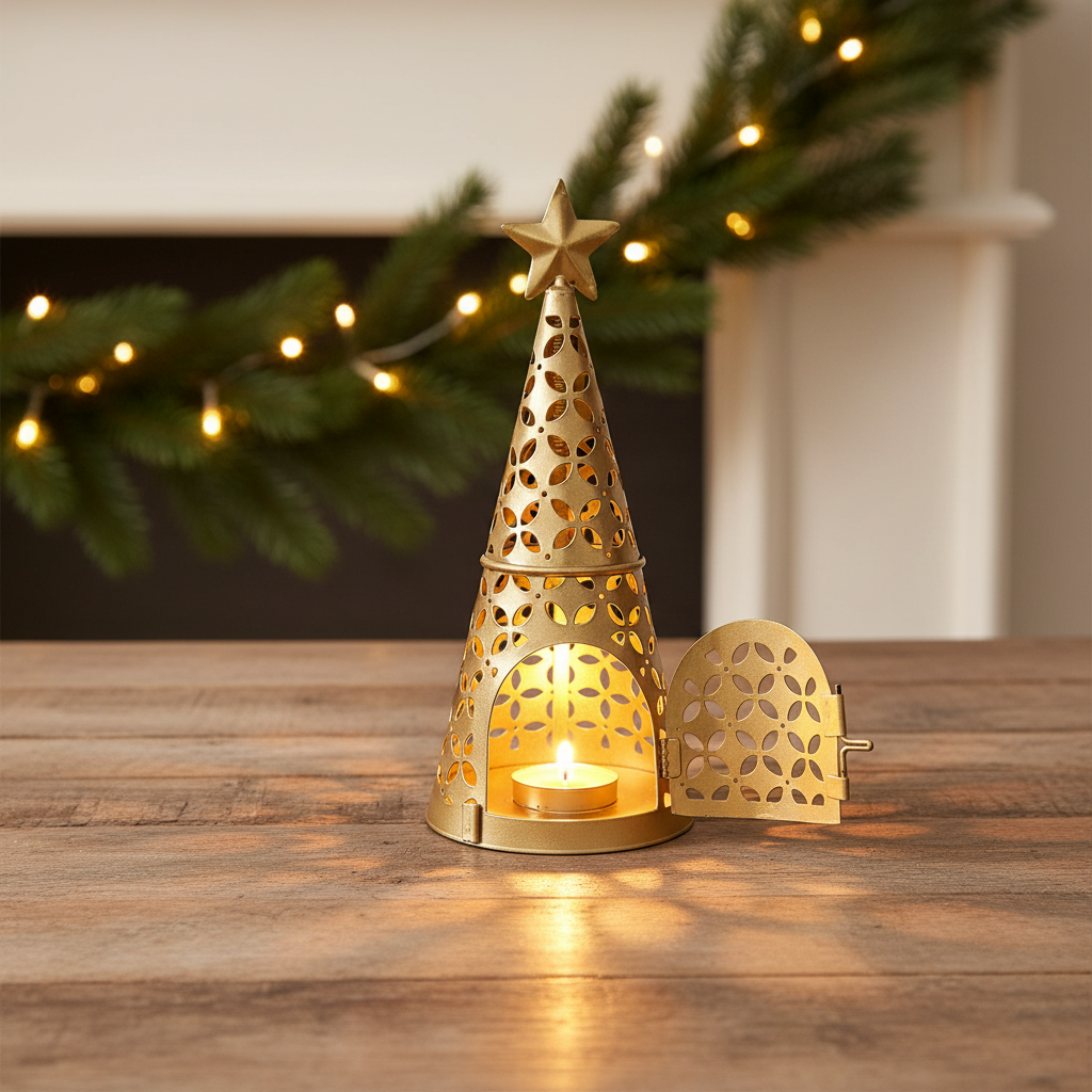 Christmas Tree Candle Holder