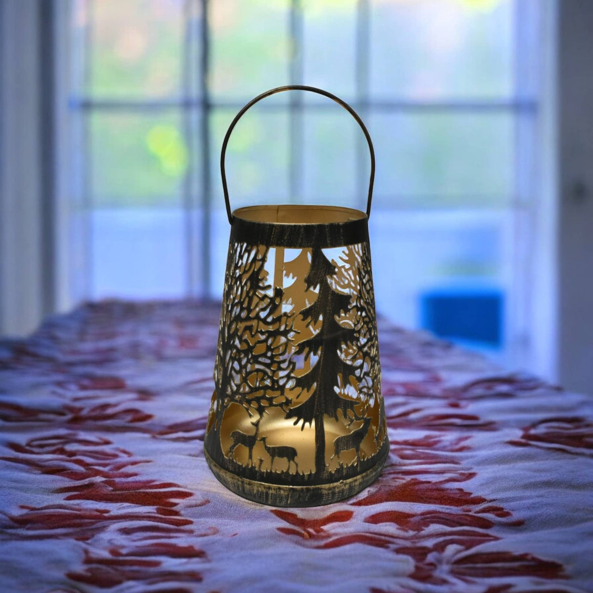 In The Woods Iron Lantern
