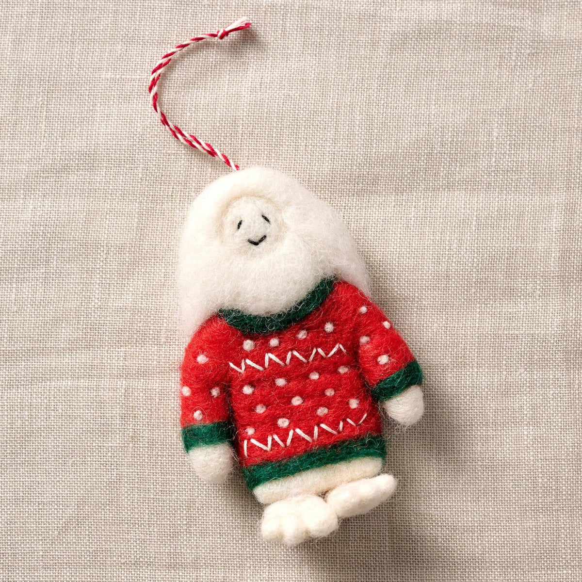 Chuti Ugly Sweater Yeti Ornament