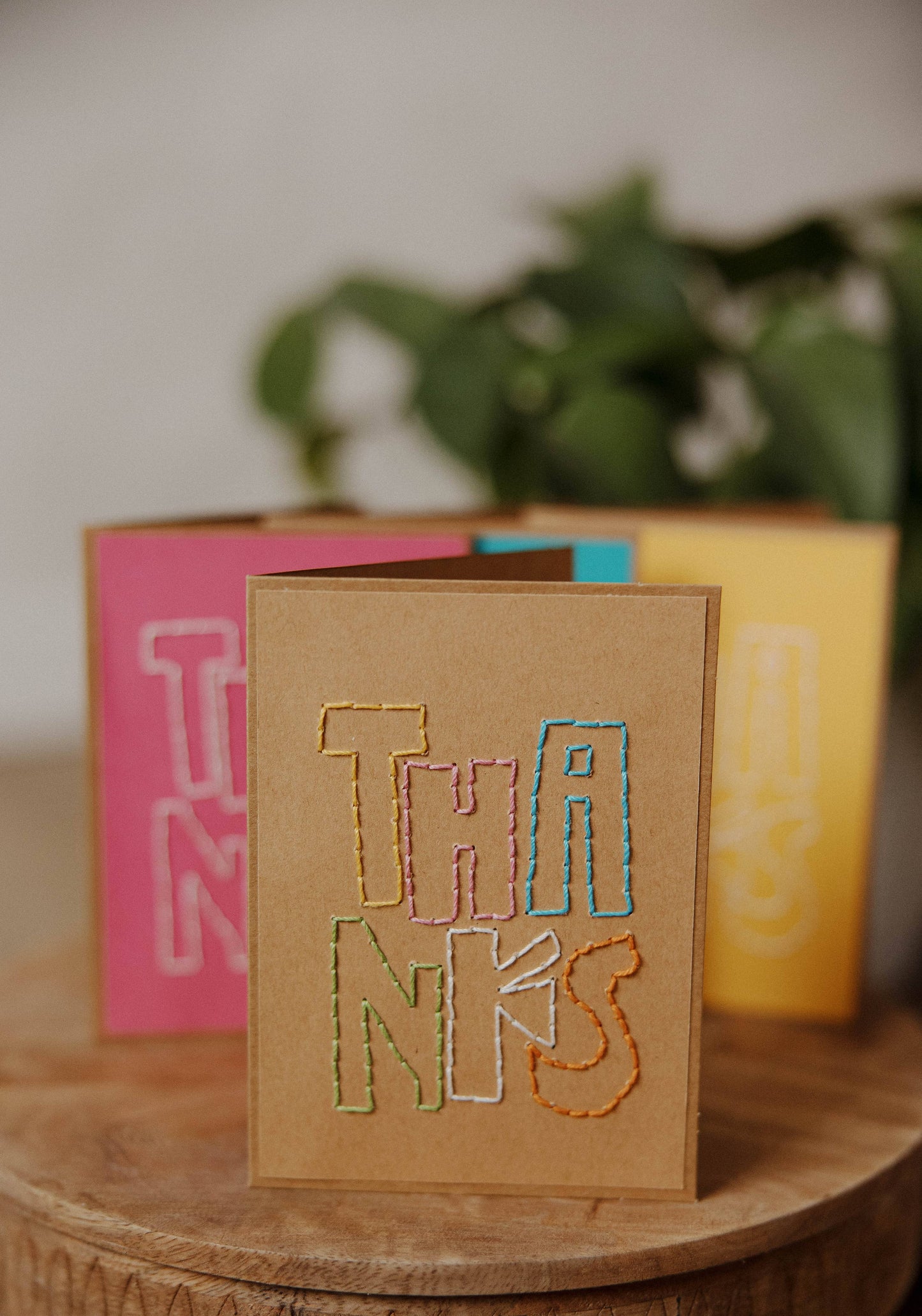 Bold Thanks Individual Greeting Card (Assorted)