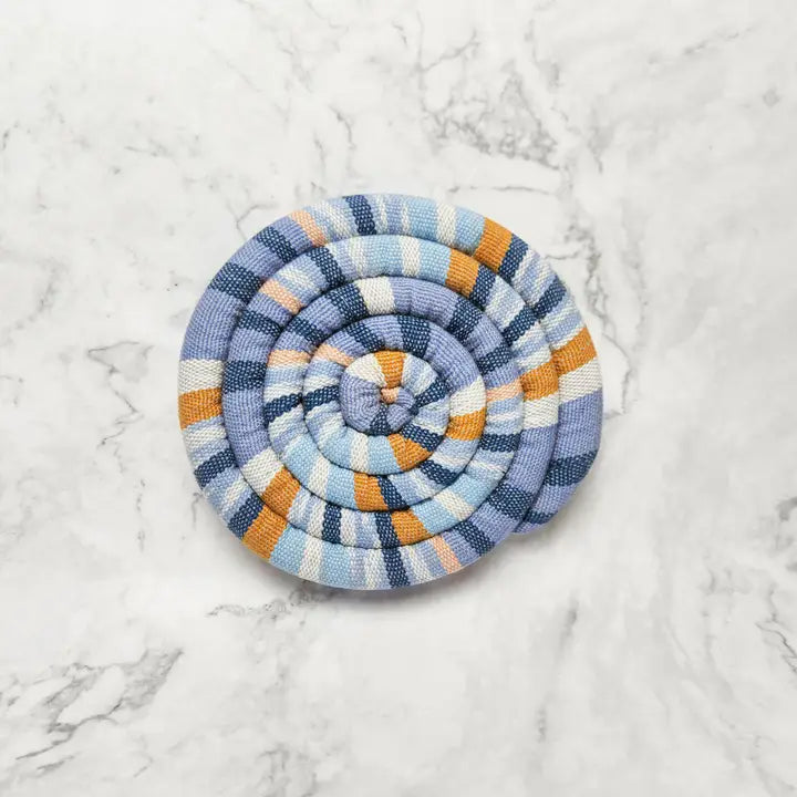 SPIRAL SPICED HEATABLE TRIVET - ASSORTED, MEDIUM
