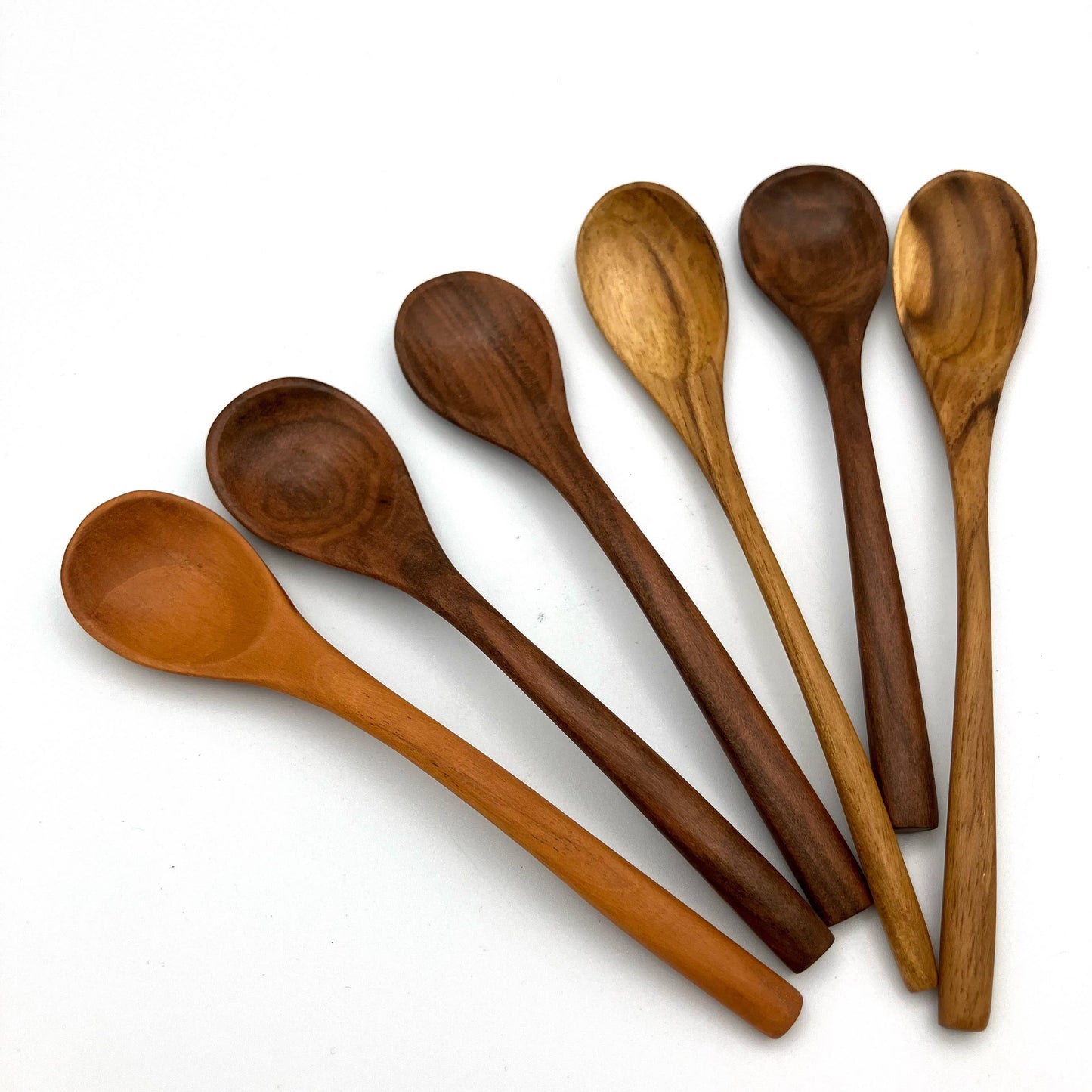 Tropical Hardwood Mini Spoons