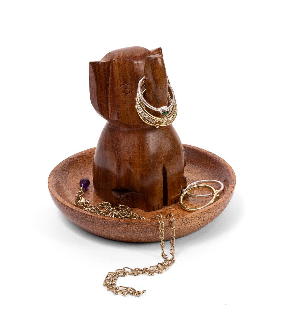 Elephant Ring Holder & Jewelry Dish