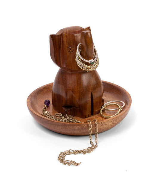Elephant Ring Holder & Jewelry Dish