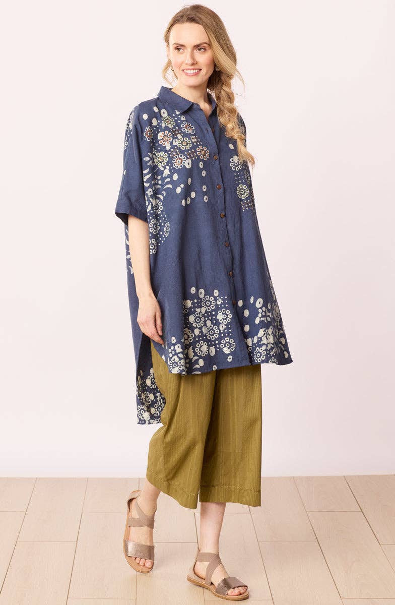 Voile Lightweight Pull-On Layering Culottes
